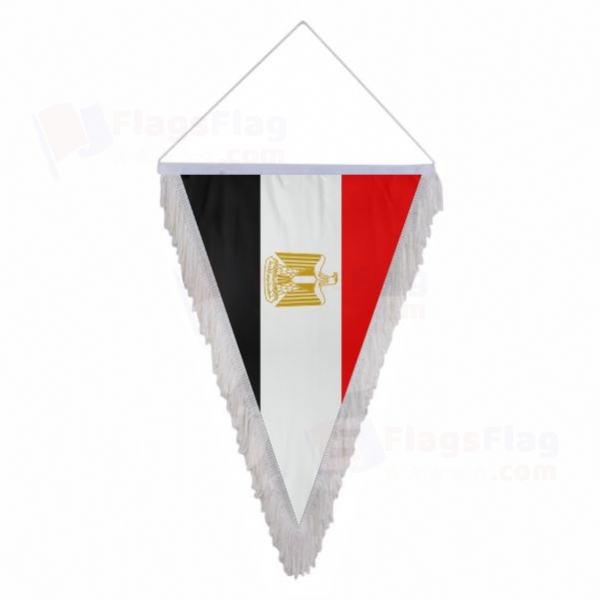 Egyptian Triangle Fringed Streamers