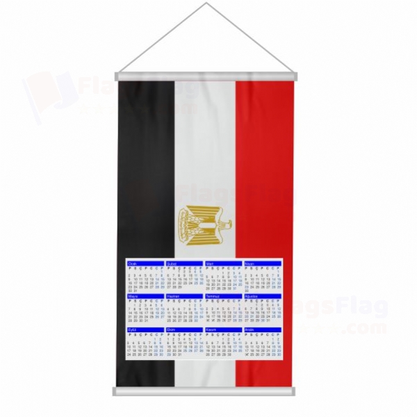 Egyptian Woven Fabric Digital Printing Calendar
