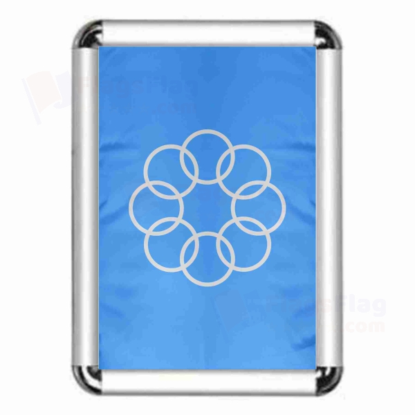 Eight Ringed Framed Pictures