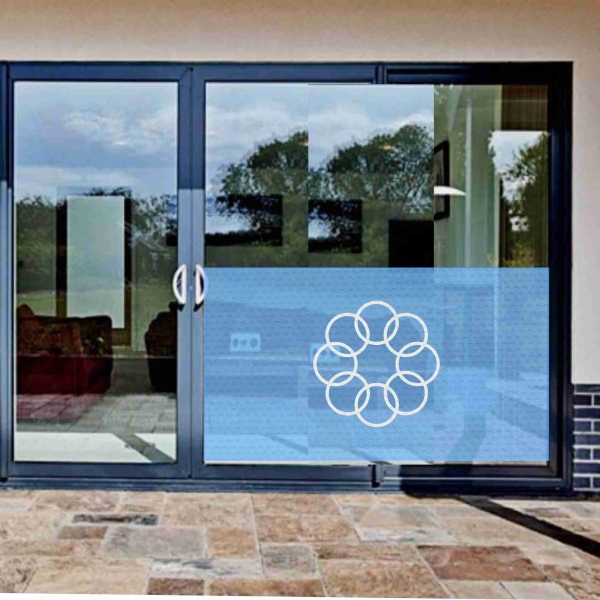 Eight Ringed Glass Film Eight Ringed One Way Vision Printing