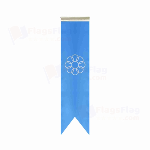 Eight Ringed L Table Flags Flag Only