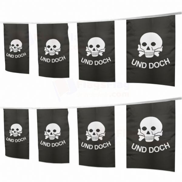 Eiserne Division Square String Flags