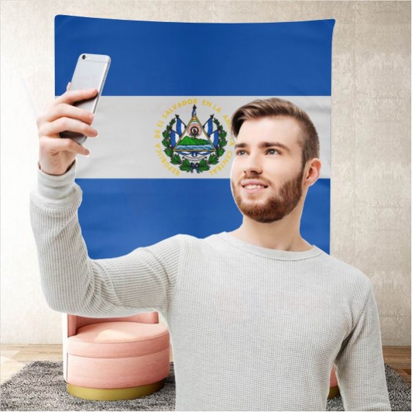 El Salvador Background Selfie Shooting Landscapes