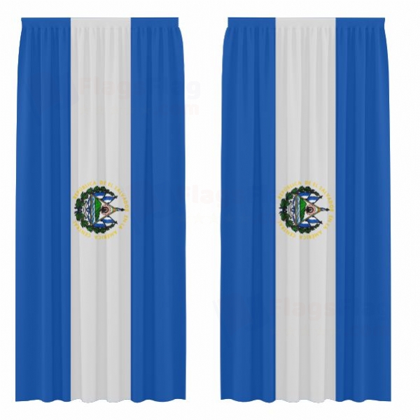 El Salvador Digital Printed Curtains