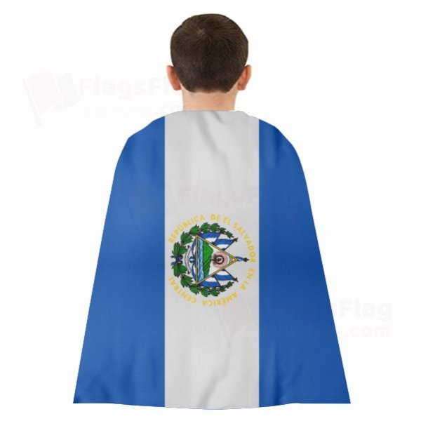 El Salvador Woven Fabric Cloak Digital Printing