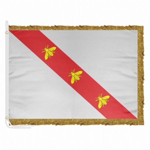Elba Satin Office Flag