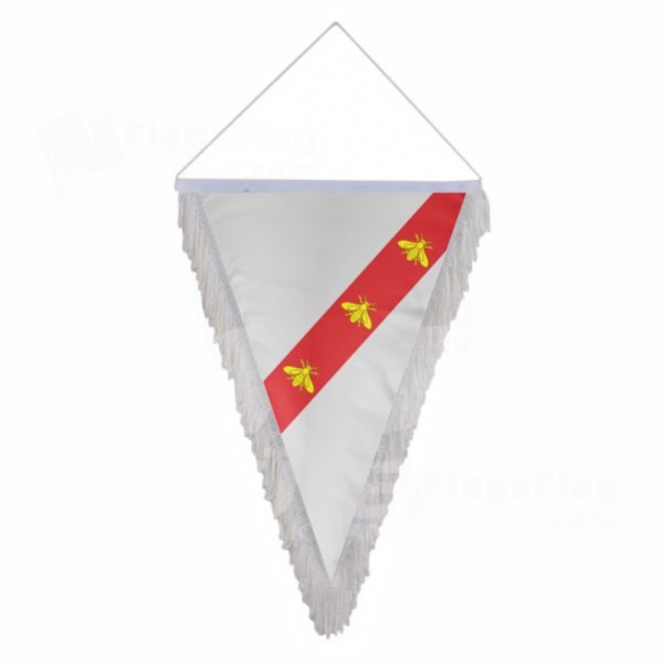 Elba Triangle Fringed Streamers