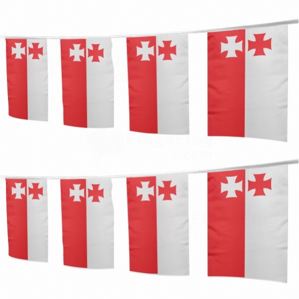 Elblag Square String Flags