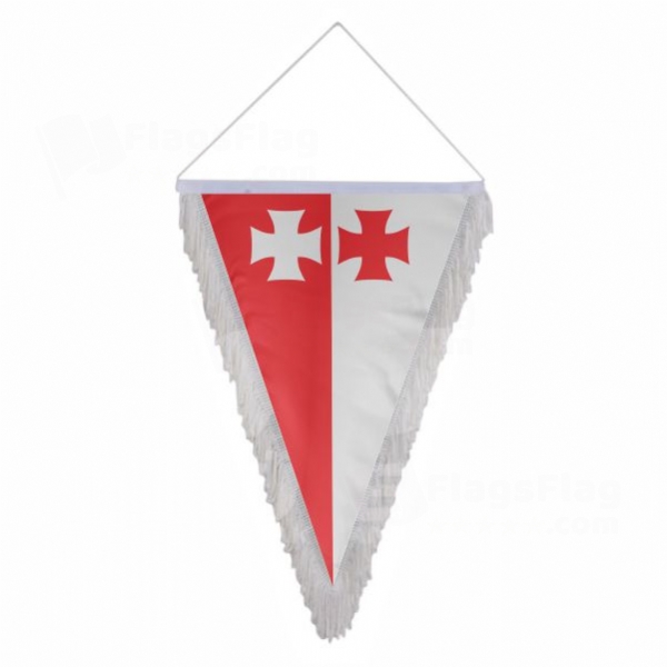 Elblag Triangle Fringed Streamers