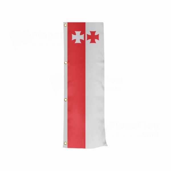 Elblag Vertically Raised Flags
