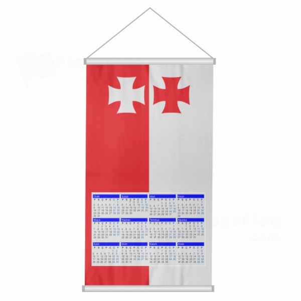 Elblag Woven Fabric Digital Printing Calendar