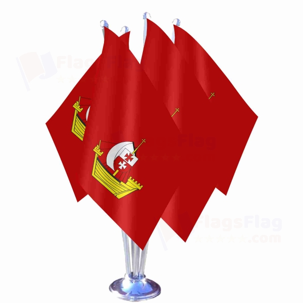 Elblaski Quadruple Table Flag