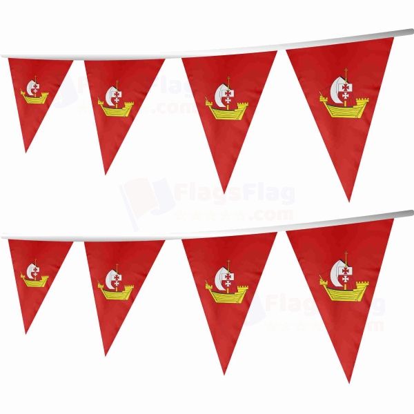 Elblaski Stringed Triangle Flag