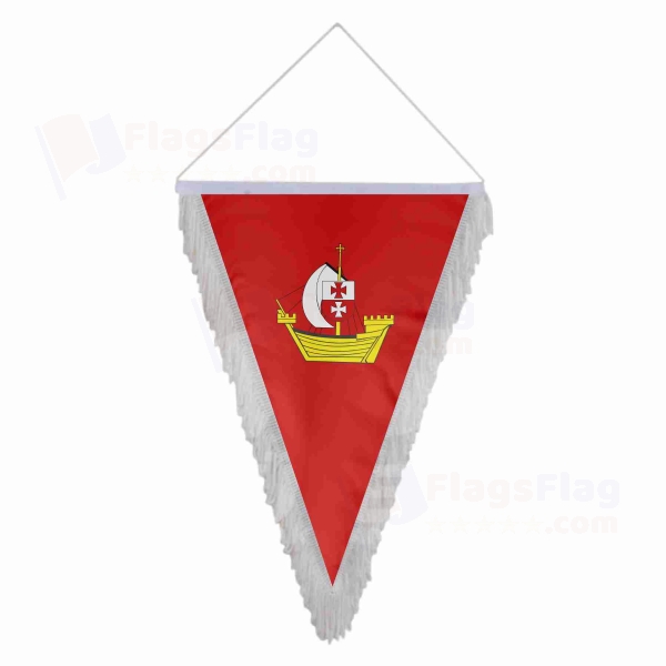 Elblaski Triangle Fringed Streamers