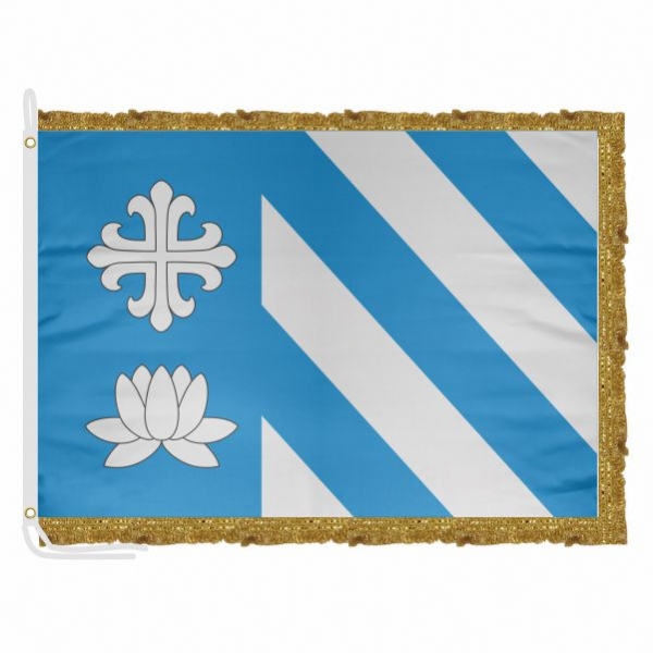 Elcki Satin Office Flag