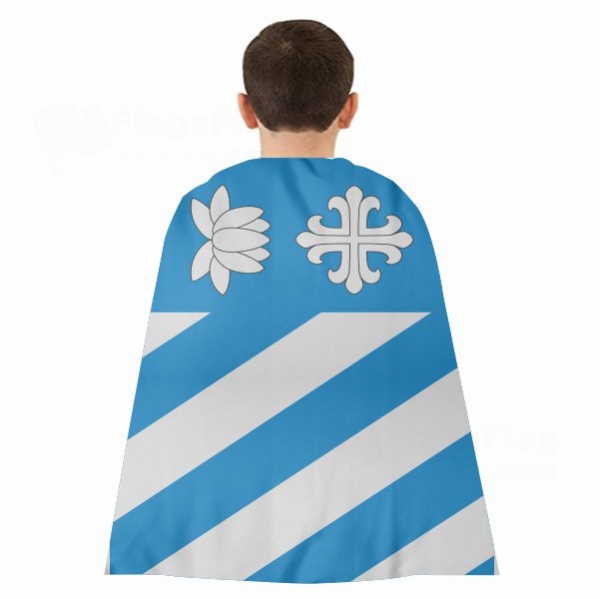 Elcki Woven Fabric Cloak Digital Printing