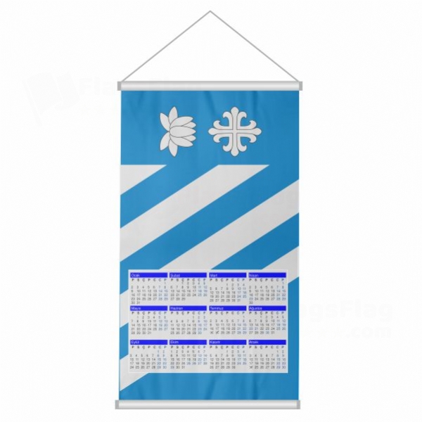 Elcki Woven Fabric Digital Printing Calendar