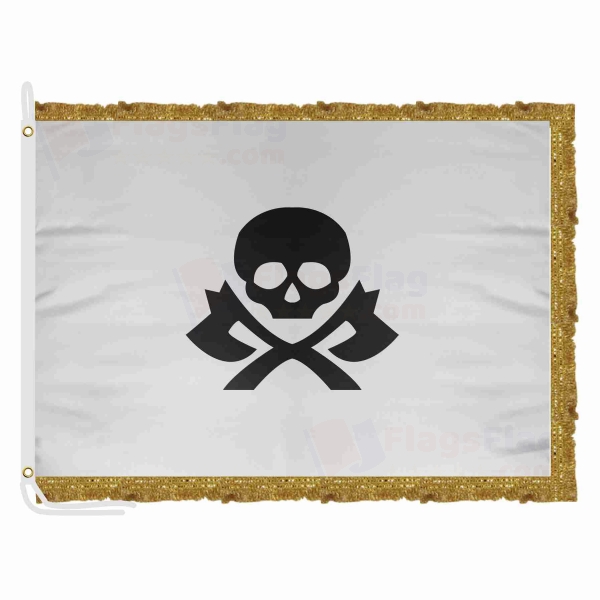 Emblem Of The Grieth Pirates Fire Emblem Satin Office Flag