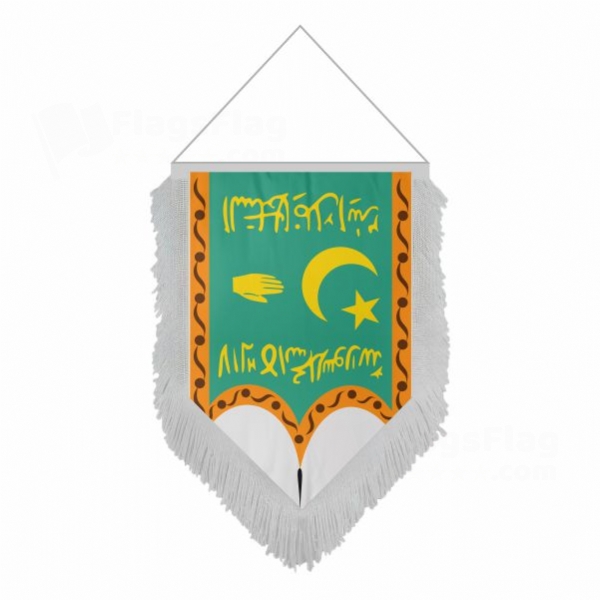 Emirate Of Bukhara Pentagonal Flags