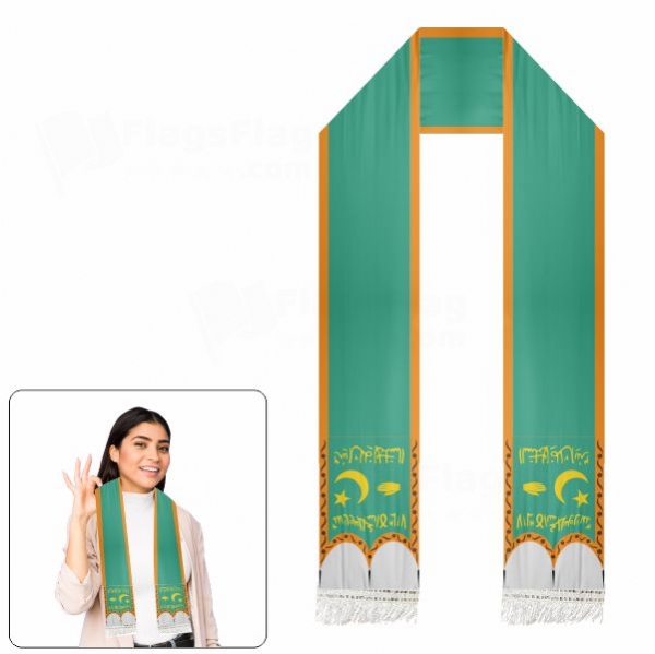 Emirate Of Bukhara Scarf Digital Printing