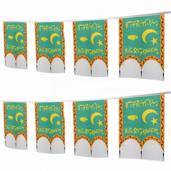 Emirate Of Bukhara Square String Flags