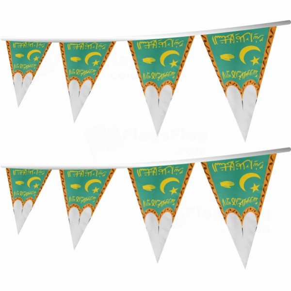 Emirate Of Bukhara Stringed Triangle Flag