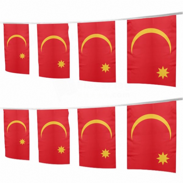 Emirate Of Jabal Shammar Square String Flags