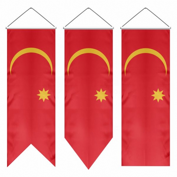 Emirate Of Jabal Shammar Swallowtail Flags