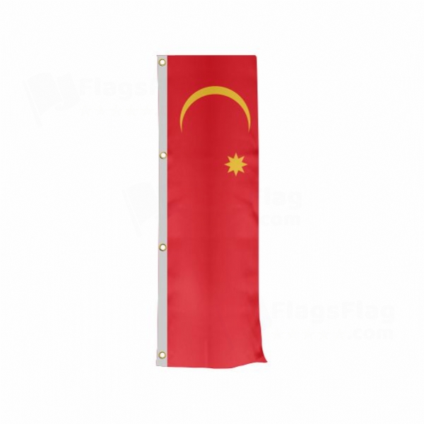Emirate Of Jabal Shammar Vertically Raised Flags