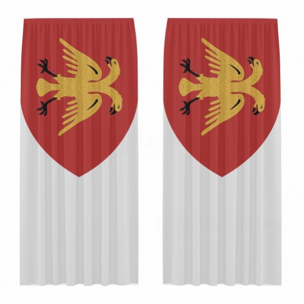 Empire Of Trebizond Digital Printed Curtains