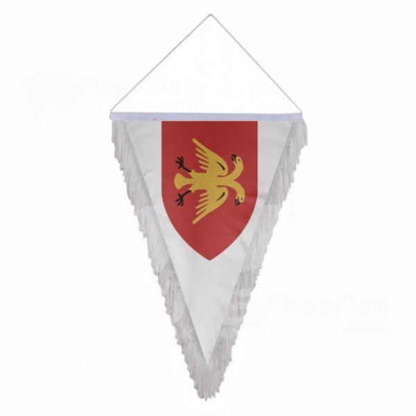 Empire Of Trebizond Triangle Fringed Streamers