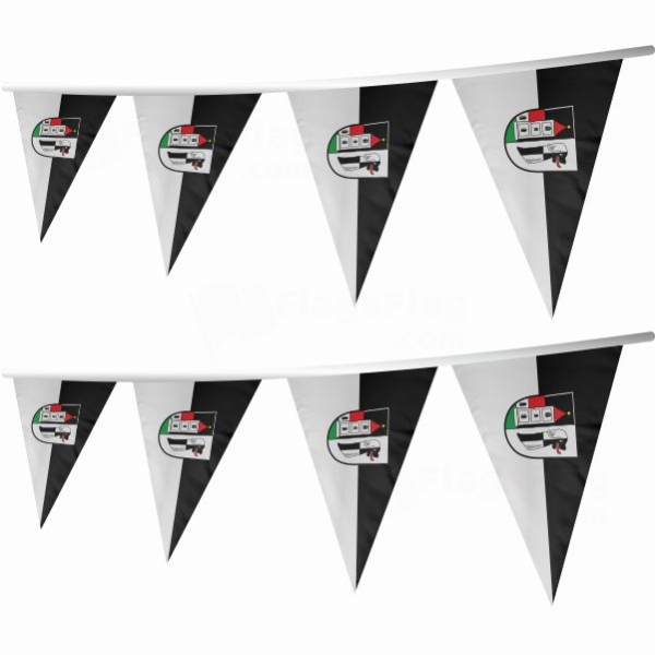 Emskirchen Stringed Triangle Flag