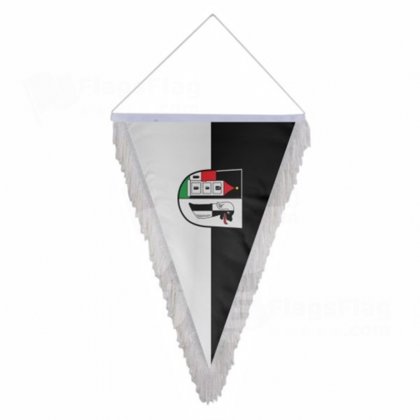 Emskirchen Triangle Fringed Streamers