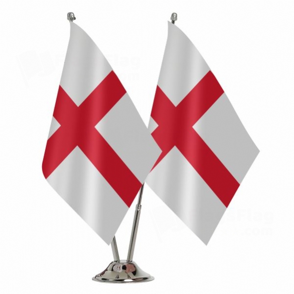 England 2 Table Flags