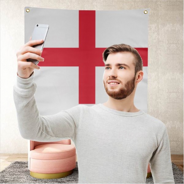 England Background Selfie Shooting Landscapes
