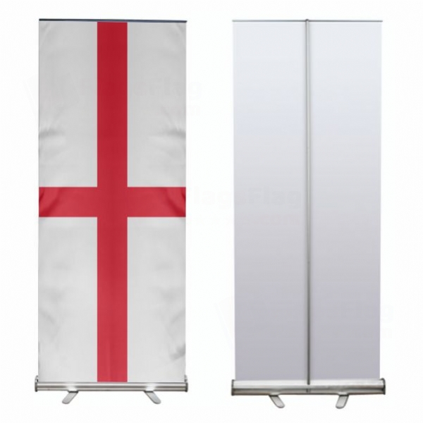 England Roll Up Banner