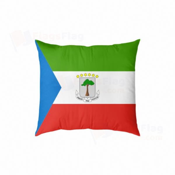 Equatorial Guinea Digital Printed Pillow Cover