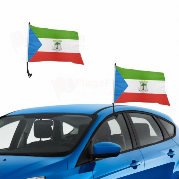 Equatorial Guinea Vehicle Convoy Flag
