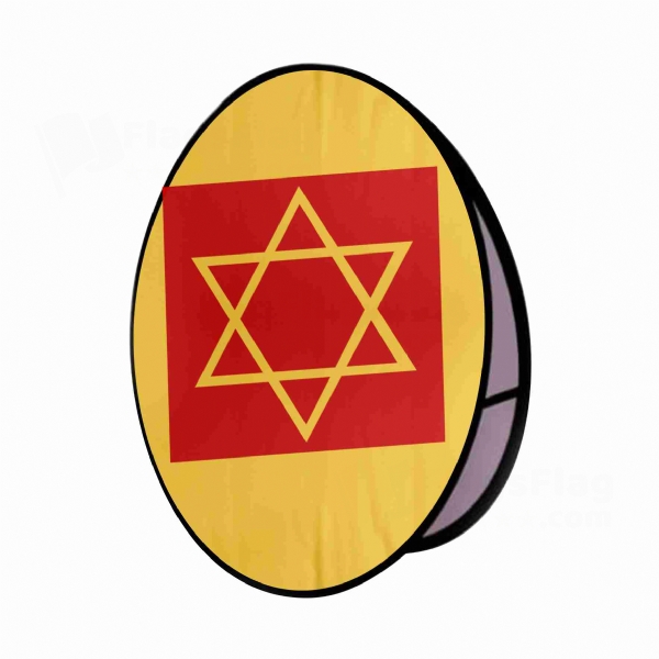 Eretna Round Cloth Banner Display Stands