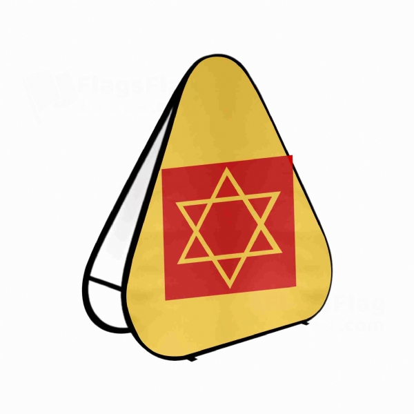 Eretna Triangle Fabric Banner Display Stands