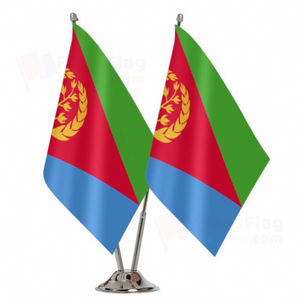 Eritrea Binary Table Flag