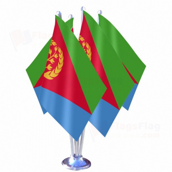 Eritrea Quadruple Table Flag