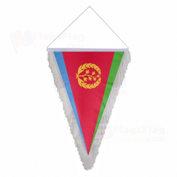 Eritrea Triangle Fringed Streamers