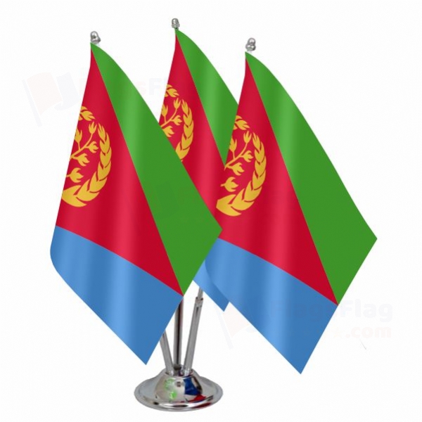 Eritrea Triple Table Flag