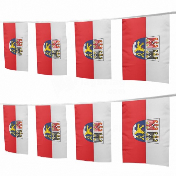 Erlangen Square String Flags