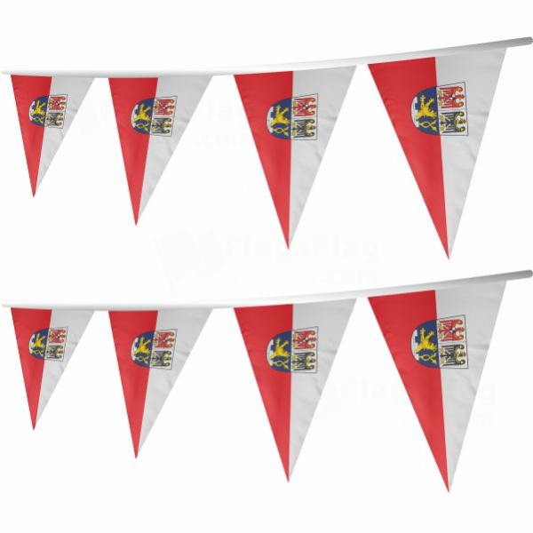 Erlangen Stringed Triangle Flag