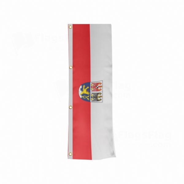 Erlangen Vertically Raised Flags