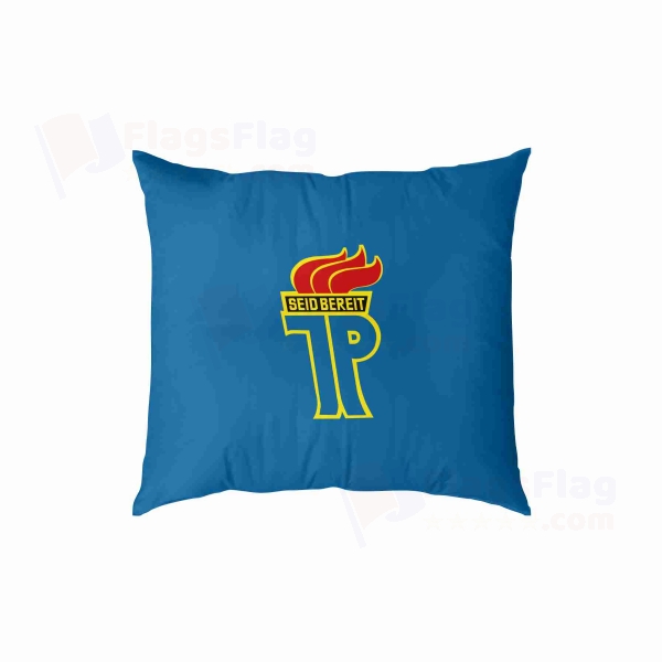 Ernst Thalmann Pioneer Organisation Digital Printed Pillow Cover