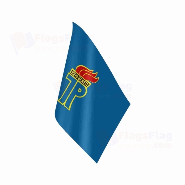 Ernst Thalmann Pioneer Organisation Table Flag