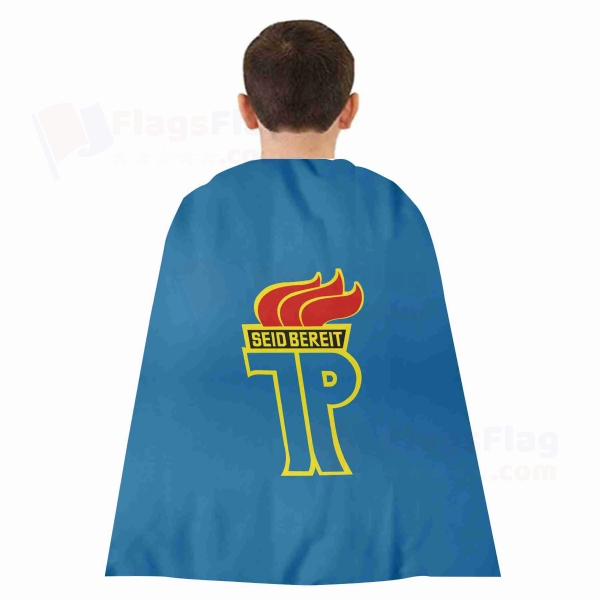 Ernst Thalmann Pioneer Organisation Woven Fabric Cloak Digital Printing